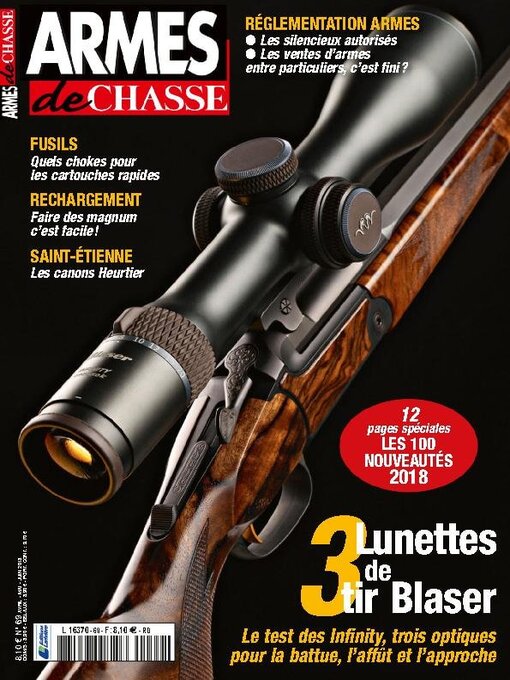 Cover image for Armes de chasse